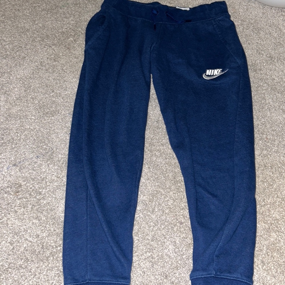 Nike blue joggers